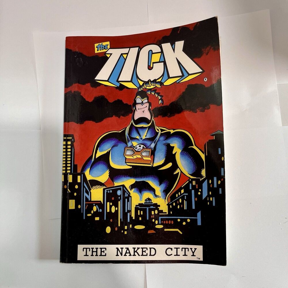 The Tick, The Naked City Softcover Book Preowned